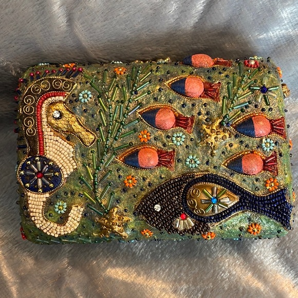 Mary Frances Handbags - Mary Francis Sea themed purse handbag